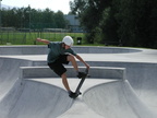 Skater im Skatepark